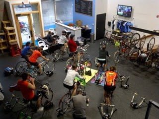 Ironman World Championships Watch Party Spin at Upper Echelon Fitness