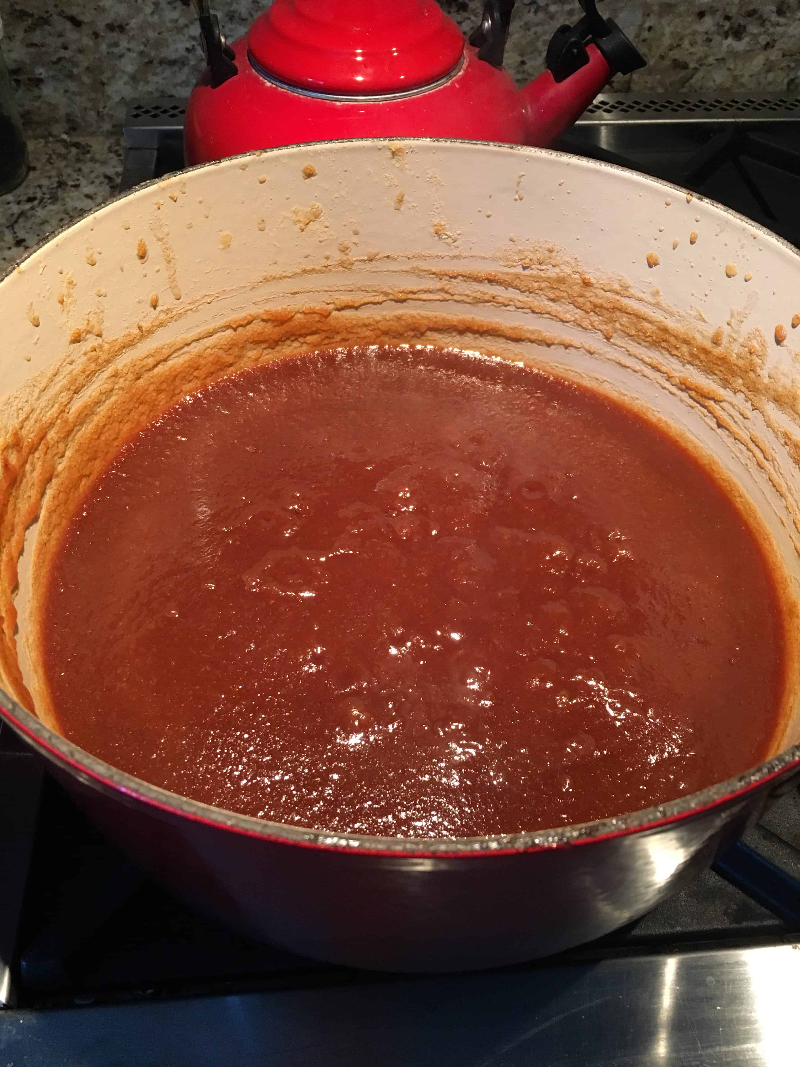 Cooked down apple butter. https://trimazing.com