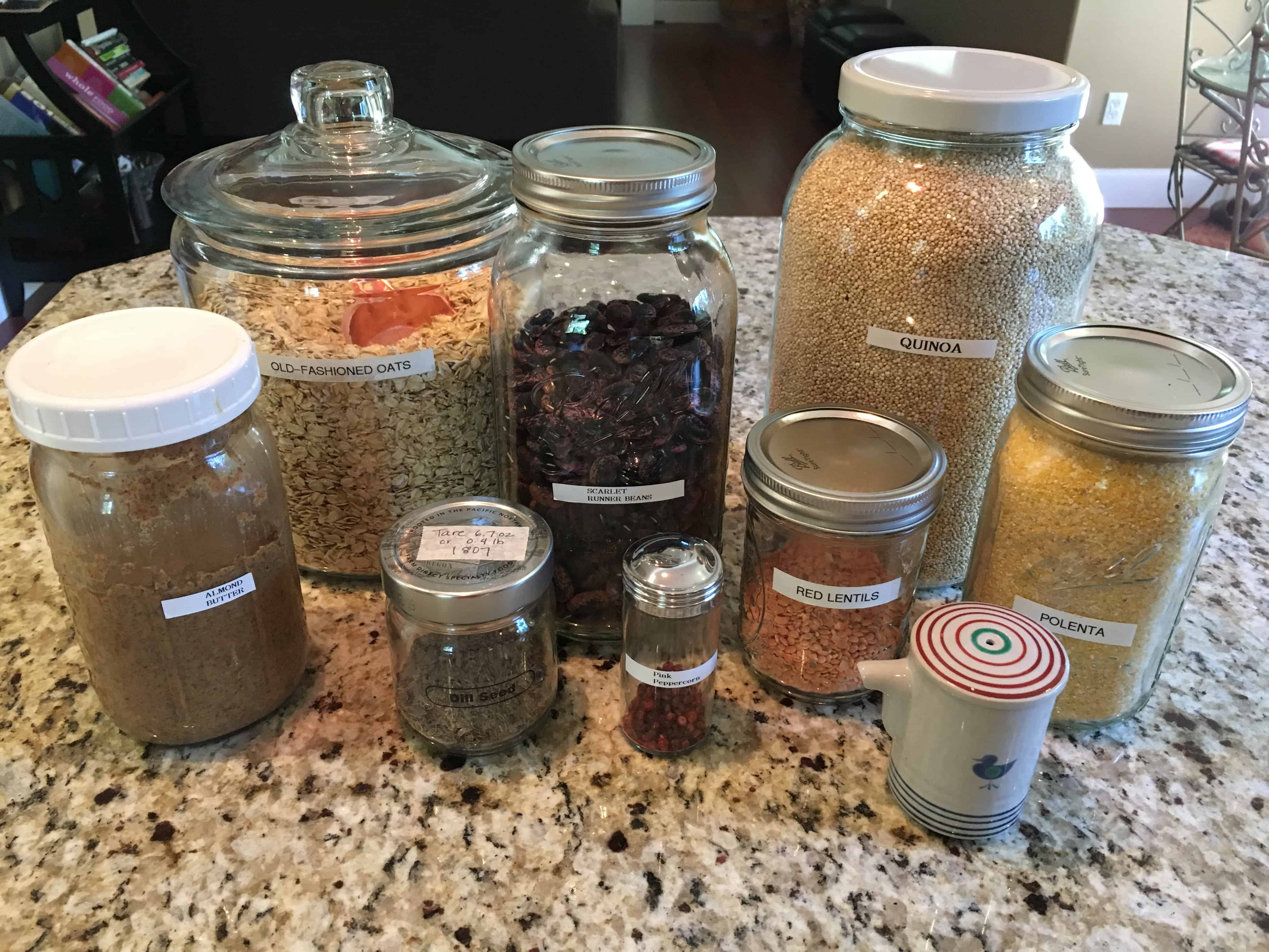 Zero Waste Vegan Pantry Part 1 Trimazing