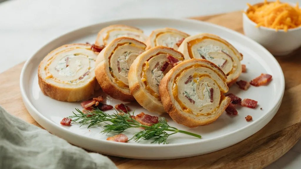 Turkey bacon ranch keto pinwheels.